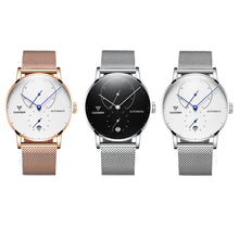 Mens Watches CADISEN Top Luxury Brand Automatic Mechanical Watch Men Full Steel Business Waterproof Fashion Sport Watches - Lafix