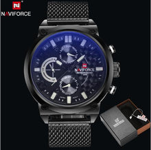 NAVIFORCE Men's Stainless Steel Quartz Sports Wrist Watch - Lafix