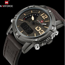 NAVIFORCE  Quartz Watch Men Digital LED Sports Wrist watch - Lafix