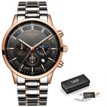 LIGE Sport Quartz Clock Mens Watches Top Brand Luxury Business Waterproof Watch - Lafix