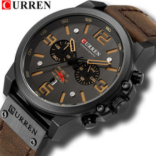 CURREN Mens Watches Top Luxury Brand Waterproof Sport Wrist Watch - Lafix