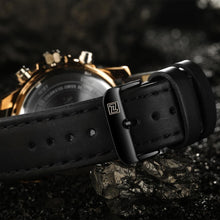 NAVIFORCE Leather Quartz Watch Men's Sport Wristwatch - Lafix