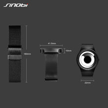 Unique Vortex Concept Watch Men Modern Trend Sport Black Wrist Watches - Lafix
