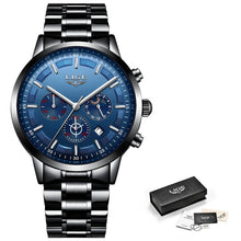 LIGE Sport Quartz Clock Mens Watches Top Brand Luxury Business Waterproof Watch - Lafix