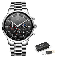 LIGE Sport Quartz Clock Mens Watches Top Brand Luxury Business Waterproof Watch - Lafix
