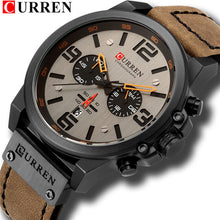 CURREN Mens Watches Top Luxury Brand Waterproof Sport Wrist Watch - Lafix