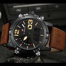 NAVIFORCE  Quartz Watch Men Digital LED Sports Wrist watch - Lafix