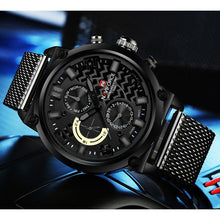 NAVIFORCE Men's Stainless Steel Quartz Sports Wrist Watch - Lafix