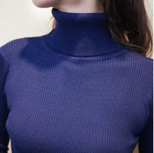 Autumn Winter Women Knitted Dress Turtleneck Sweater Dresses Lady Slim Bodycon Long Sleeve Bottoming Dress Vestidos PP021 - Lafix