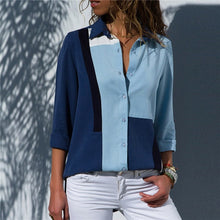 Women Blouses 2019 Fashion Long Sleeve Turn Down Collar Office Shirt Leisure Blouse Shirt Casual Tops Plus Size Blusas Femininas - Lafix