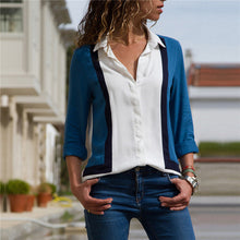 Women Blouses 2019 Fashion Long Sleeve Turn Down Collar Office Shirt Leisure Blouse Shirt Casual Tops Plus Size Blusas Femininas - Lafix