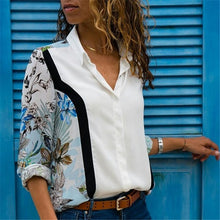 Women Blouses 2019 Fashion Long Sleeve Turn Down Collar Office Shirt Leisure Blouse Shirt Casual Tops Plus Size Blusas Femininas - Lafix