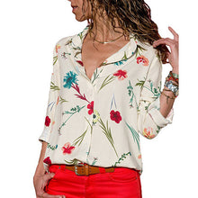 Women Blouses 2019 Fashion Long Sleeve Turn Down Collar Office Shirt Leisure Blouse Shirt Casual Tops Plus Size Blusas Femininas - Lafix