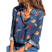 Women Blouses 2019 Fashion Long Sleeve Turn Down Collar Office Shirt Leisure Blouse Shirt Casual Tops Plus Size Blusas Femininas - Lafix