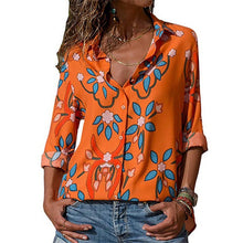 Women Blouses 2019 Fashion Long Sleeve Turn Down Collar Office Shirt Leisure Blouse Shirt Casual Tops Plus Size Blusas Femininas - Lafix