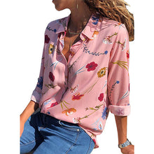 Women Blouses 2019 Fashion Long Sleeve Turn Down Collar Office Shirt Leisure Blouse Shirt Casual Tops Plus Size Blusas Femininas - Lafix
