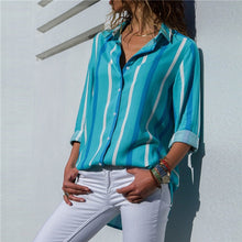 Women Blouses 2019 Fashion Long Sleeve Turn Down Collar Office Shirt Leisure Blouse Shirt Casual Tops Plus Size Blusas Femininas - Lafix