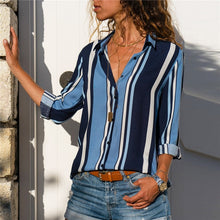 Women Blouses 2019 Fashion Long Sleeve Turn Down Collar Office Shirt Leisure Blouse Shirt Casual Tops Plus Size Blusas Femininas - Lafix