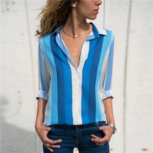 Women Blouses 2019 Fashion Long Sleeve Turn Down Collar Office Shirt Leisure Blouse Shirt Casual Tops Plus Size Blusas Femininas - Lafix