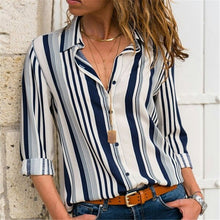 Women Blouses 2019 Fashion Long Sleeve Turn Down Collar Office Shirt Leisure Blouse Shirt Casual Tops Plus Size Blusas Femininas - Lafix