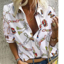 Pineapple Blouse Women's Shirt Ananas White Long Sleeve Blouses Woman 2019 Womens Tops and Blouse Elegant Top Female Autumn New - Lafix