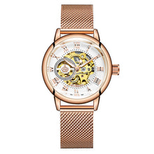 New Fashion Luxury Brand Skeleton Women Mechanical Watch Watch women Automatic Mechanical Watches for women Montre Femme - Lafix