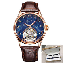 GUANQIN 100% Original Tourbillon watch top brand luxury Skeleton waterproof Sapphire  Skeleton Private custom Relogio Masculino - Lafix