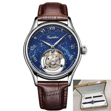 GUANQIN 100% Original Tourbillon watch top brand luxury Skeleton waterproof Sapphire  Skeleton Private custom Relogio Masculino - Lafix