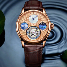 GUANQIN 2020 Real Tourbillon Mechanical Hand Wind Mens Watches Top Brand Luxury Skeleton Clock men Sapphire Relogio Masculino - Lafix