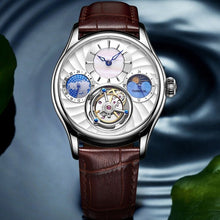 GUANQIN 2020 Real Tourbillon Mechanical Hand Wind Mens Watches Top Brand Luxury Skeleton Clock men Sapphire Relogio Masculino - Lafix
