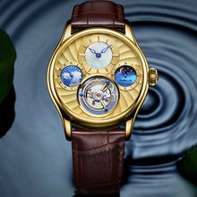 GUANQIN 2020 Real Tourbillon Mechanical Hand Wind Mens Watches Top Brand Luxury Skeleton Clock men Sapphire Relogio Masculino - Lafix