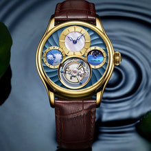 GUANQIN 2020 Real Tourbillon Mechanical Hand Wind Mens Watches Top Brand Luxury Skeleton Clock men Sapphire Relogio Masculino - Lafix