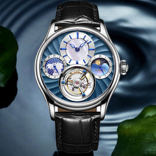 GUANQIN 2020 Real Tourbillon Mechanical Hand Wind Mens Watches Top Brand Luxury Skeleton Clock men Sapphire Relogio Masculino - Lafix