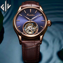 GIV Real Tourbillon Watch Men Mechanical Hand Wind Sapphire Mens Watches Top Brand Fashion Clock Male Relogio Masculino 2020 - Lafix