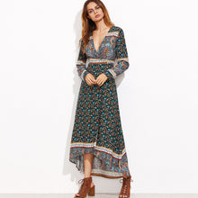 Spring Ankle-Length Dress - Lafix