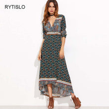 Spring Ankle-Length Dress - Lafix