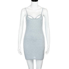 New Summer Dress Sexy Women Sheath Bandage Bodycon Cocktail Party Dress 2017 Sleeveless Slim Sexy Club Mini Dress vestidos - Lafix