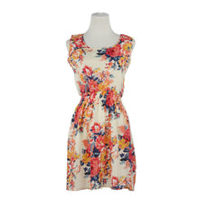 JECKSION Plus Szie Fashion Women Summer O-Neck Sleeveless Dress Floral Print  Casual Beach Vestidos De Fiesta Mini Dress 2016 - Lafix