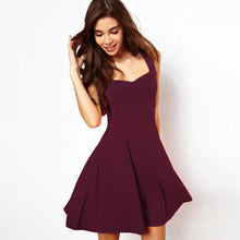 Summer Sexy Women Dress Loose Sleeveless Evening Party Short Solid 3 Colors Mini Dress clubwear Ladies vestidos #LSN - Lafix