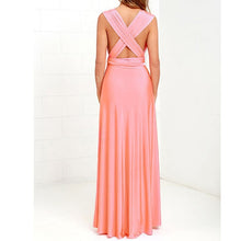 Sexy Women Multiway Wrap Convertible Boho Maxi Club Red Dress Bandage Long Dress Party Bridesmaids Infinity Robe Longue Femme - Lafix