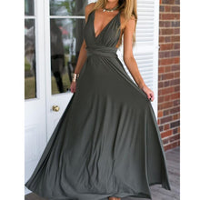 Sexy Women Multiway Wrap Convertible Boho Maxi Club Red Dress Bandage Long Dress Party Bridesmaids Infinity Robe Longue Femme - Lafix