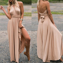 Sexy Women Multiway Wrap Convertible Boho Maxi Club Red Dress Bandage Long Dress Party Bridesmaids Infinity Robe Longue Femme - Lafix