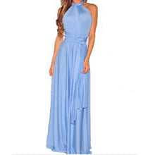 Sexy Women Multiway Wrap Convertible Boho Maxi Club Red Dress Bandage Long Dress Party Bridesmaids Infinity Robe Longue Femme - Lafix