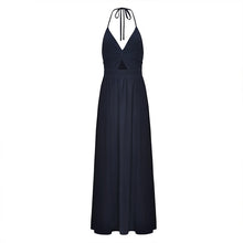 UZZDSS Womens Summer Boho Maxi Long Dress Evening Party Beach Dresses Sundress Floral Halter Dress Summer 2019 - Lafix