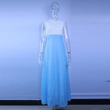 UZZDSS New Arrival 2019 Sring Evening Party Hollow Out Beach Dress Womens Boho Sleeveless Maxi Dress Party dresses Dropshipping - Lafix