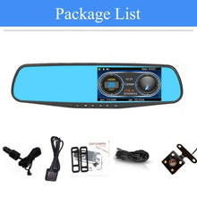 ADDKEY Car DVR Radar Detector Mirror Camera Video Recorder FHD 1080P Auto Camera Dual Lens Rear View Camera Speedcam dash cam - Lafix